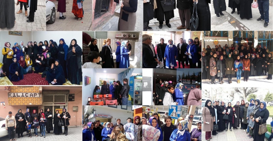 AK Parti Haliliye Belediye Başkan adayı Canpolat, sosyal medya ile davet eden gençlere konuk oldu; “Çaya davet ettiler, simidimizi alıp gittik”